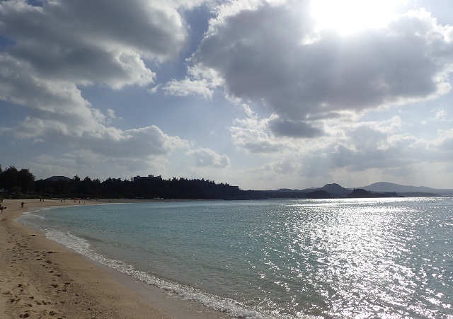 ブセナ海中公園 正月 沖縄旅行