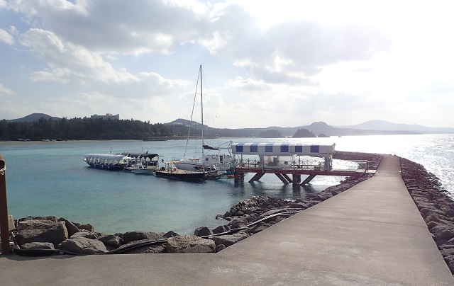 ブセナ海中公園 正月 沖縄旅行