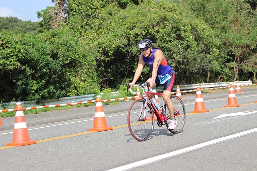 第6回倉敷国際トライアスロン大会 バイクコース 写真