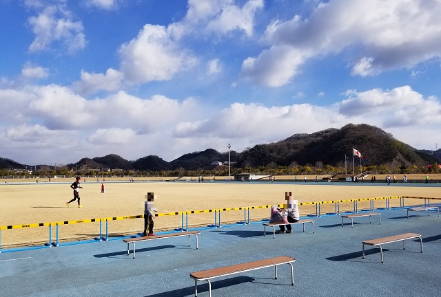 べいふぁーむ笠岡マラソン大会 会場