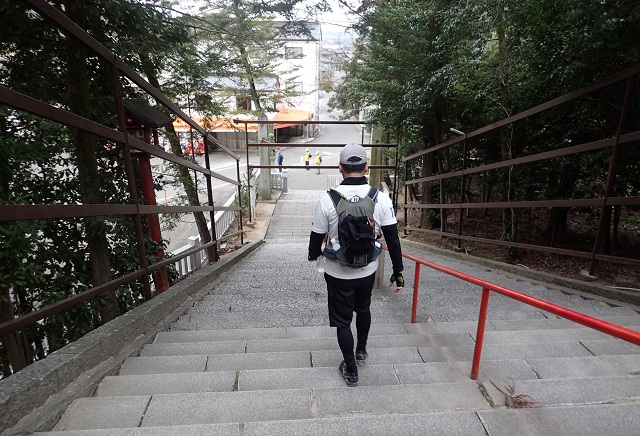 吉備路の山全山縦走大会 吉備津神社