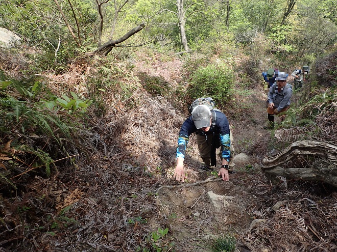 倉敷北部全山縦走大会 高鳥居山