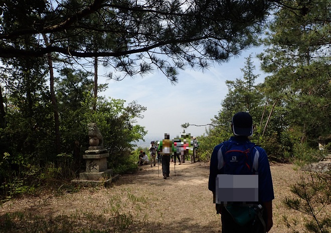 倉敷北部全山縦走大会 高鳥居山