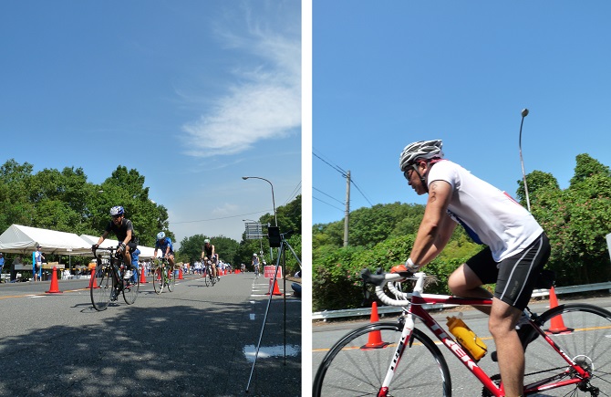 第二回倉敷国際トライアスロン大会 バイクコース