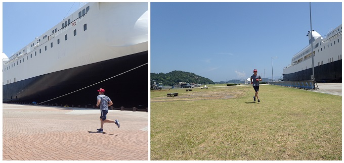 宇野港大型客船バース 写真