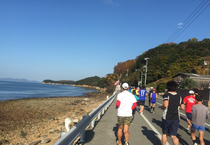 小豆島タートルマラソン 高低差