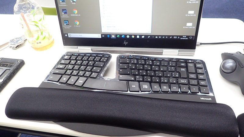 マイクロソフト エルゴノミック ワイヤレスキーボード　Microsoft Sculpt Ergonomic Keyboard 5KV-00006[5KV00006 使用感　レビュー