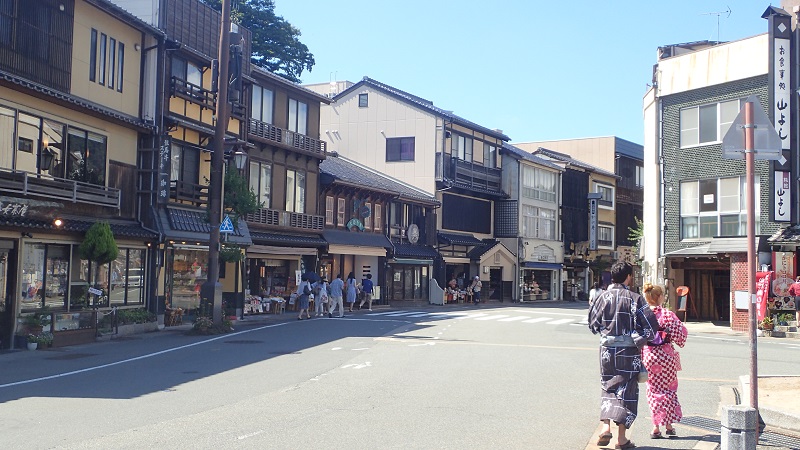 城崎温泉　湯の町通り