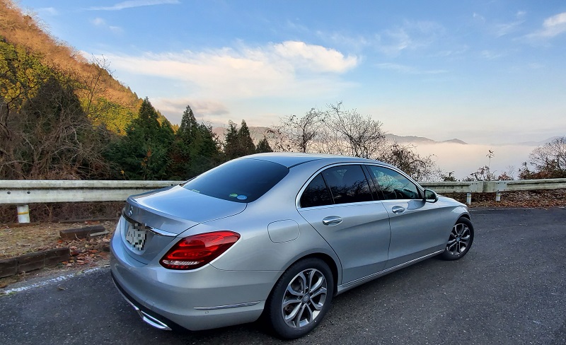 ベンツCクラス W205 高梁市 雲海