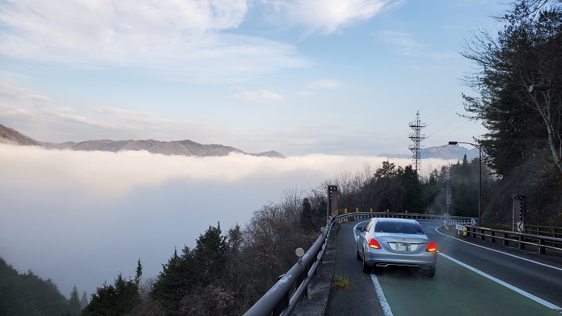 ベンツCクラス W205 高梁市 雲海