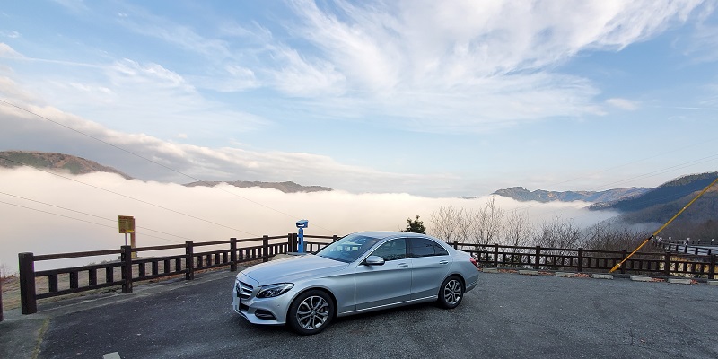 ベンツCクラス W205 高梁市 雲海