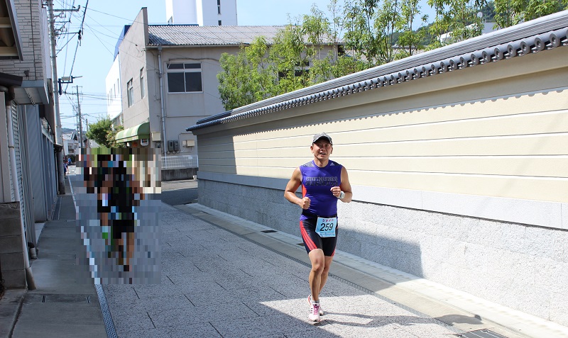 倉敷国際トライアスロン大会　スイム