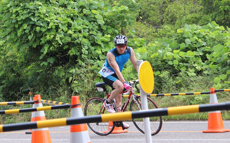 倉敷国際トライアスロン大会　スイム