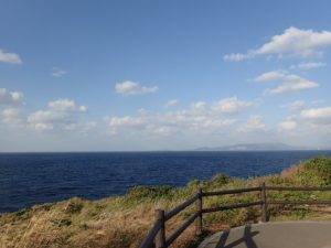 万座毛 沖縄正月旅行