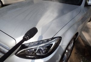 ベンツ 高圧洗浄機 ケルヒャー