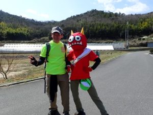 じゅうそう君 吉備路の山全山縦走大会