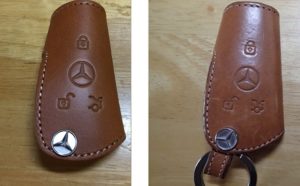 メルセデス ベンツ スマートキーケース 革