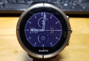 スントスパルタンウルトラ ペース表示