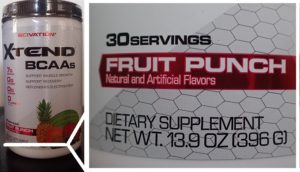 エクステンドBCAA　フルーツパンチ味