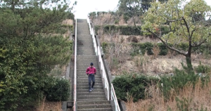 階段ダッシュ 膝の痛み ランニング