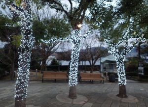 グラバー園　イルミネーション