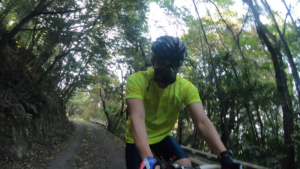 GoPro ロードバイク　自撮り