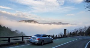 ベンツCクラス W205 高梁市 雲海