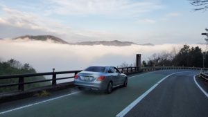 ベンツCクラス W205 高梁市 雲海