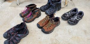 逆ストレッチ　低山ハイキング